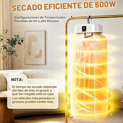 Tu ropa seca, estés donde estés con la Secador de Ropa Portátil
