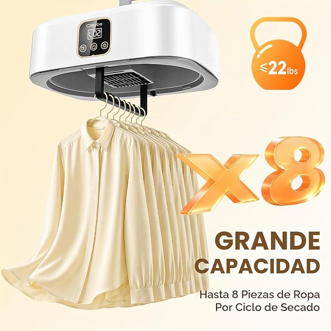 Tu ropa seca, estés donde estés con la Secador de Ropa Portátil